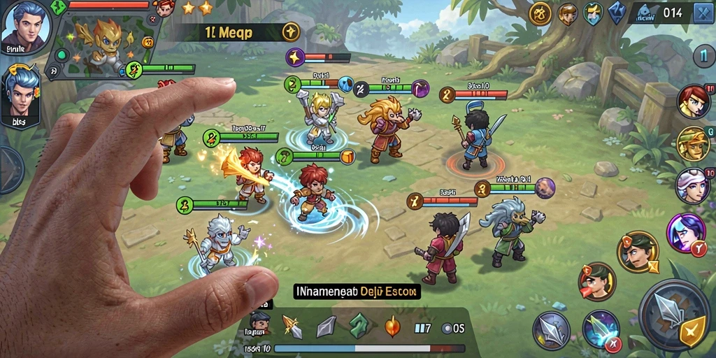 55rt - Berbagai pilihan mini game untuk dimainkan.